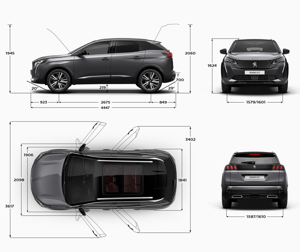 The Peugeot 3008 Trunk Dimensions You Have To See - bg67urk